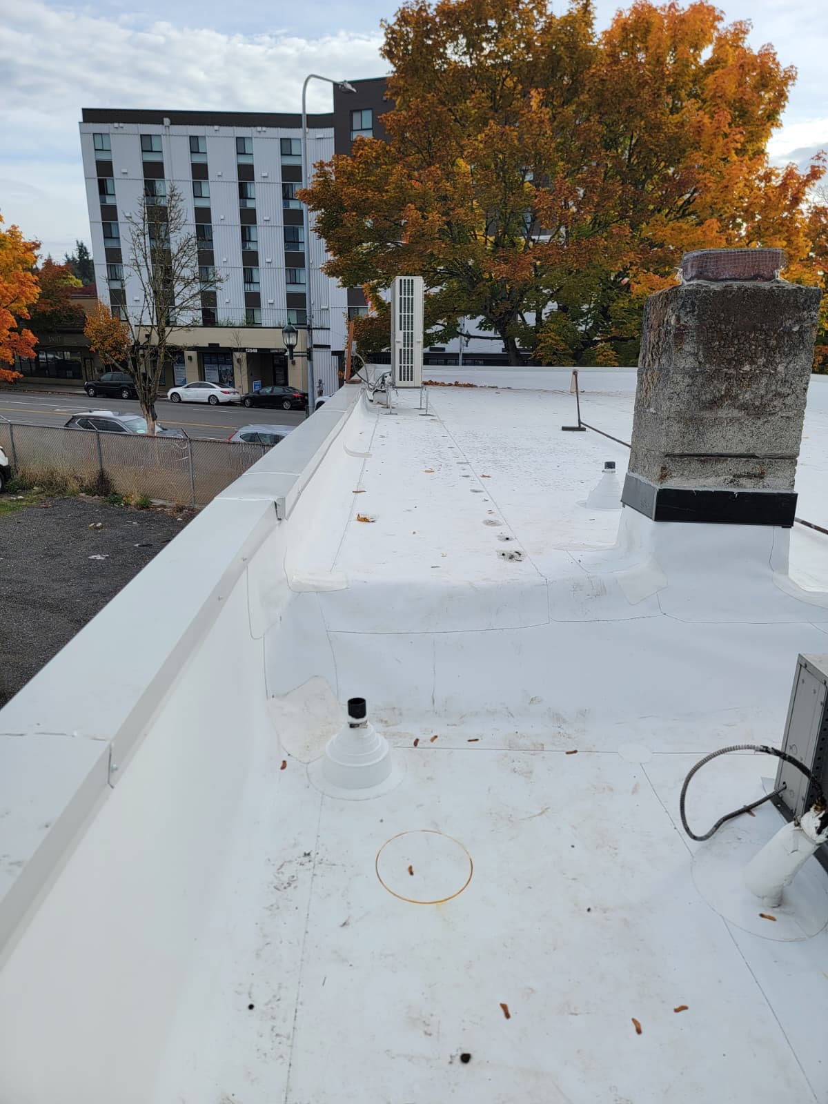 Restaurant PVC Roof Installation